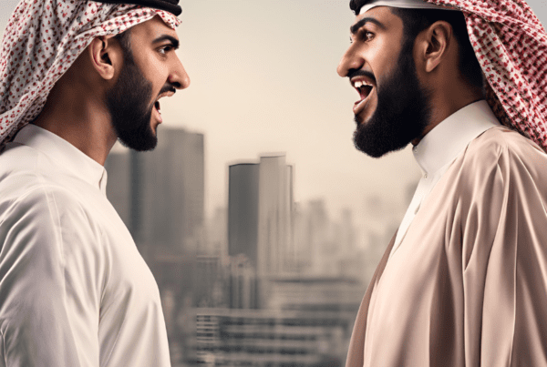 Two men arguing about BMI